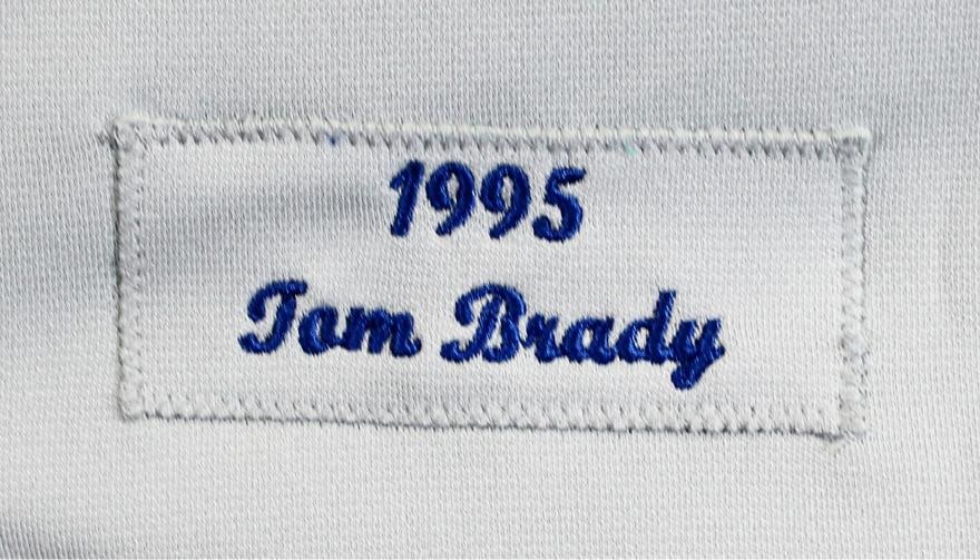 Tom Brady "1995 507th Pick" Signed M&N Authentic Jersey LE #2/12 BAS, FAN & PSA - 6