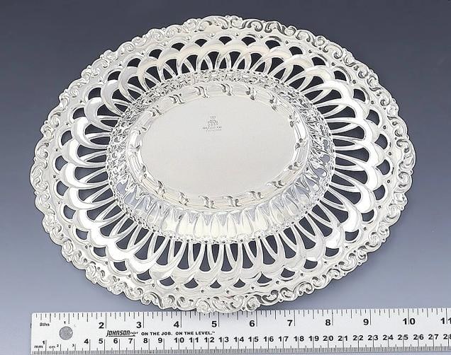 Fabulous Pretty Whiting Sterling Silver Openwork Dish/Bowl Louis XVI - 6