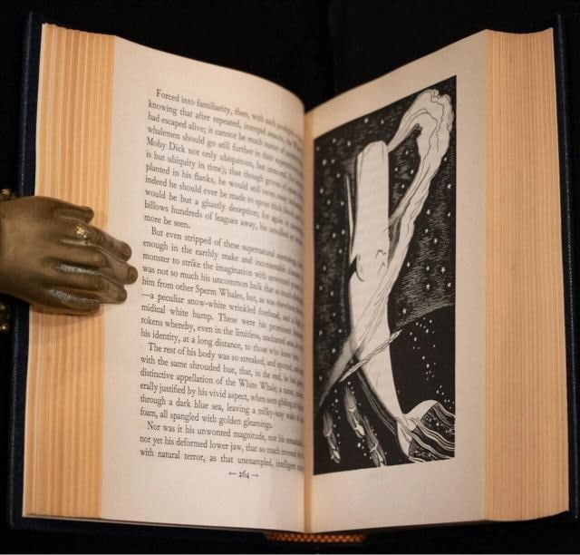 1930 Moby Dick or The Whale Herman Melville 1st Edit. Rockwell Kent Illustrated - 12