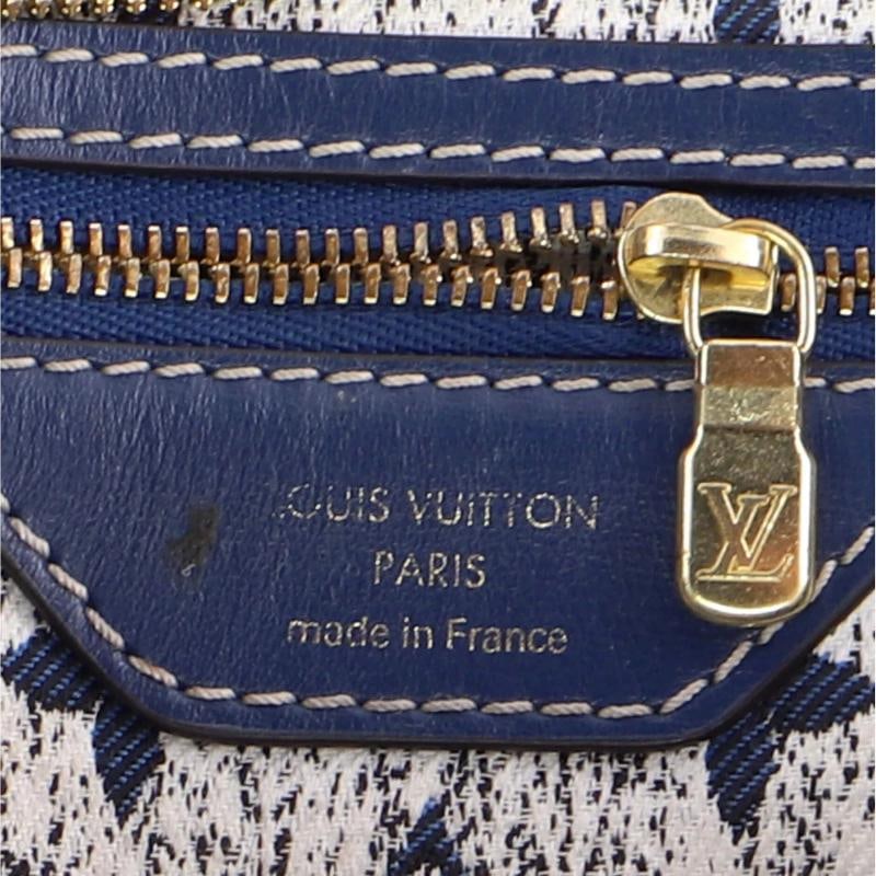 Louis Vuitton Speedy Bandouliere Bag Monogram Jacquard Denim 25 - 7