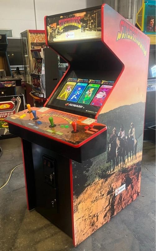 SUNSET RIDERS ARCADE MACHINE by KONAMI 1991 - 14