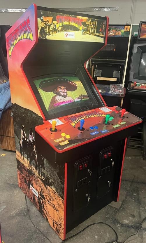 SUNSET RIDERS ARCADE MACHINE by KONAMI 1991 (1 of 15)
