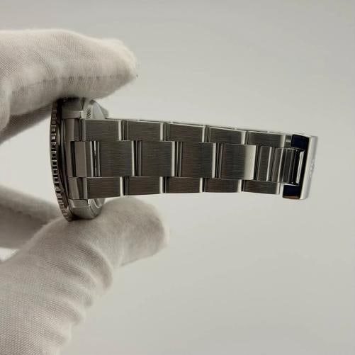 Rolex Datejust Turn O Graph Thunderbird 16264 36mm Black Dial 18k Gold Steel - 3