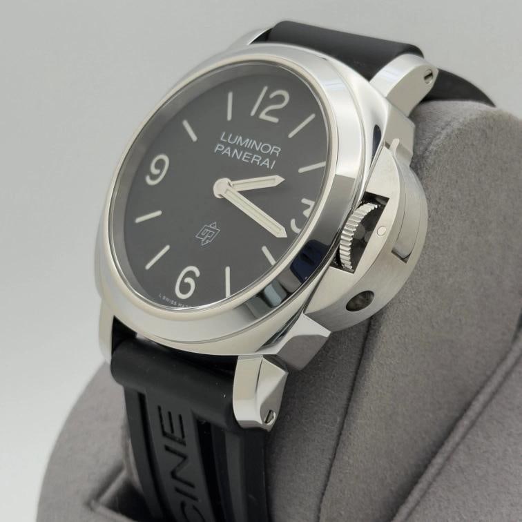 Panerai Luminor Base Logo PAM01086 PAM 1086 44mm Black Dial Stainless Steel - 5