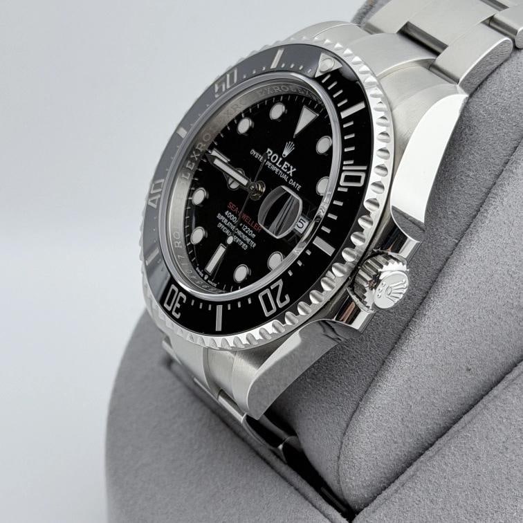 2022 Rolex Sea Dweller Red Letters 126600 43mm Black Dial Steel Box Paper - 8