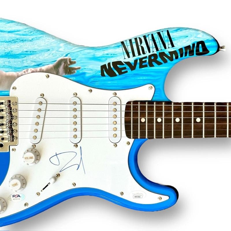 Dave Grohl Signed Guitar Custom 1/1 Graphics JSA COA Nirvana Nevermind - 2