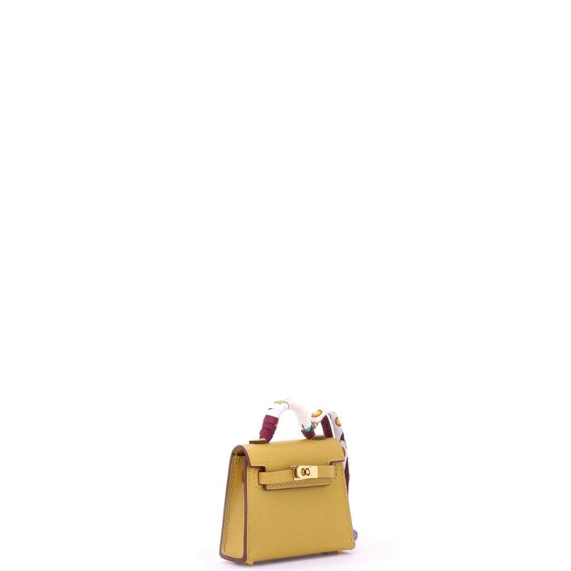 Hermes Kelly Twilly Bag Charm Tadelakt - 2