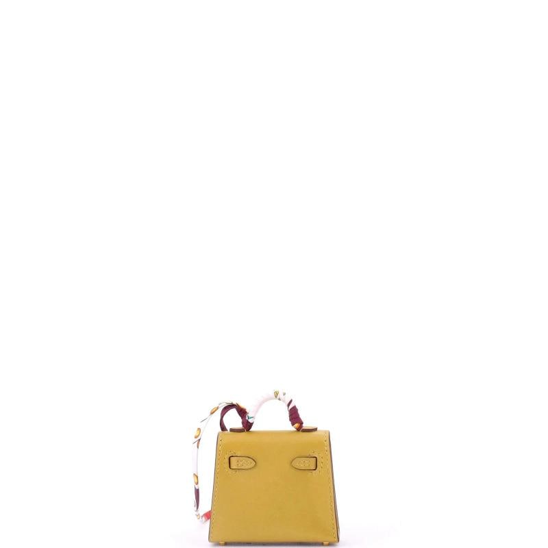 Hermes Kelly Twilly Bag Charm Tadelakt - 3