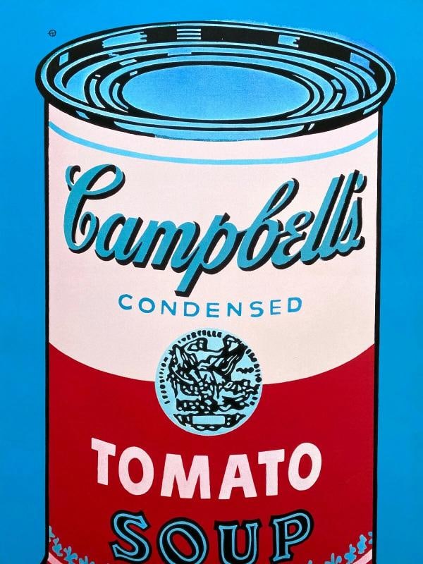 ANDY WARHOL FOUNDATION POP ART LITHOGRAPH PRINT POSTER "CAMPBELLS SOUP CAN" 1965 - 5