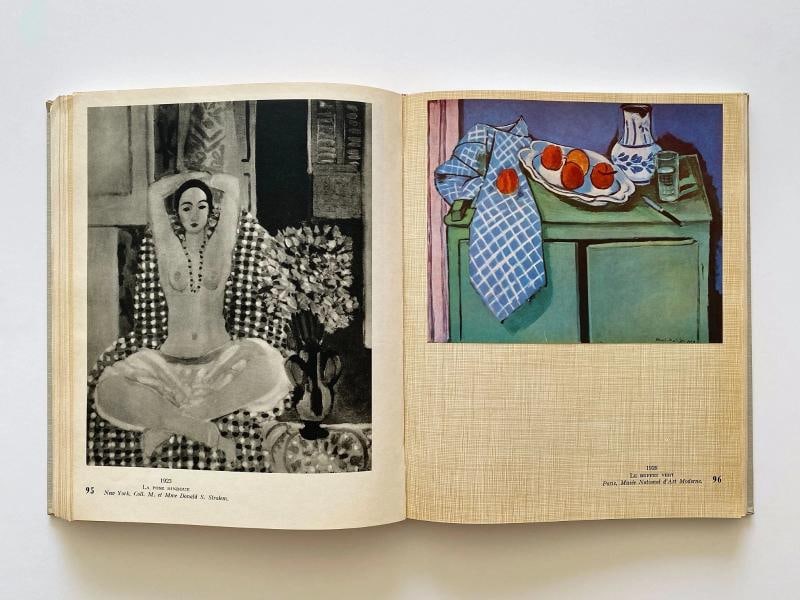 HENRI MATISSE RARE 1958 1ST ED LITHOGRAPH PRINT LG VOLUME FRENCH MODERN ART BOOK - 12