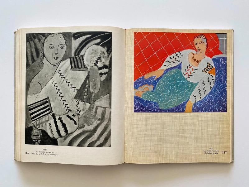HENRI MATISSE RARE 1958 1ST ED LITHOGRAPH PRINT LG VOLUME FRENCH MODERN ART BOOK - 13