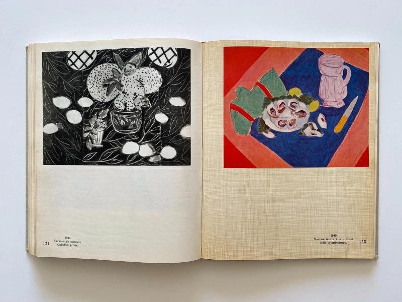 HENRI MATISSE RARE 1958 1ST ED LITHOGRAPH PRINT LG VOLUME FRENCH MODERN ART BOOK - 15