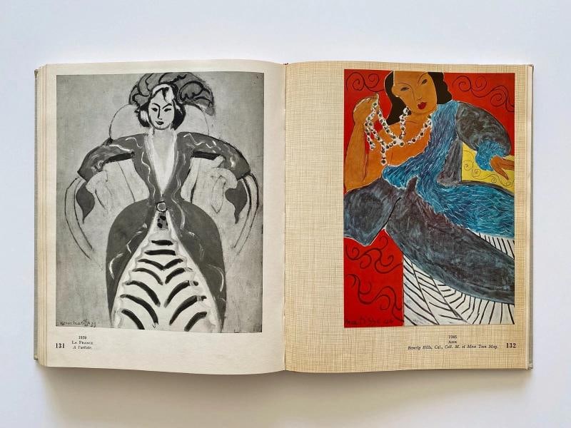 HENRI MATISSE RARE 1958 1ST ED LITHOGRAPH PRINT LG VOLUME FRENCH MODERN ART BOOK - 17