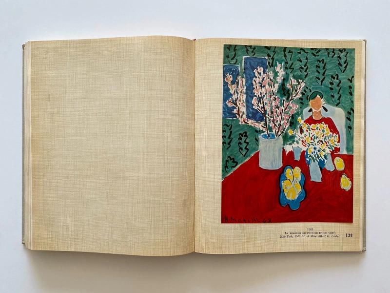 HENRI MATISSE RARE 1958 1ST ED LITHOGRAPH PRINT LG VOLUME FRENCH MODERN ART BOOK - 18