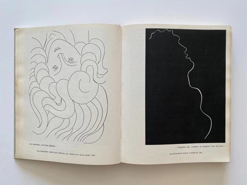 HENRI MATISSE RARE 1958 1ST ED LITHOGRAPH PRINT LG VOLUME FRENCH MODERN ART BOOK - 2