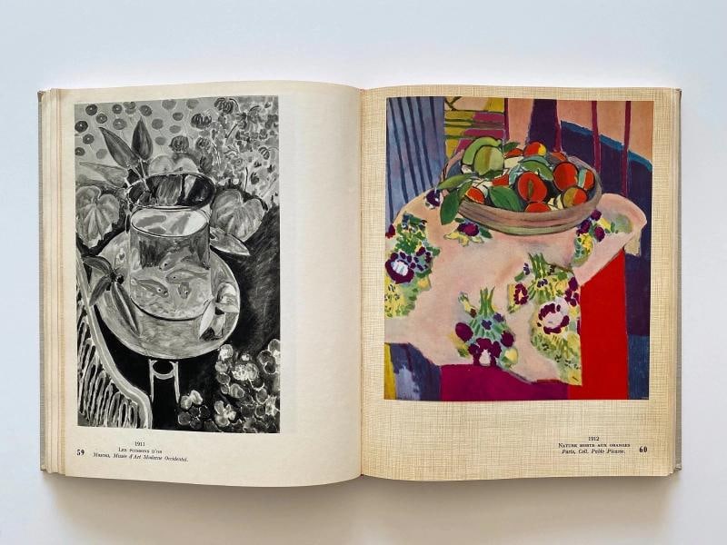 HENRI MATISSE RARE 1958 1ST ED LITHOGRAPH PRINT LG VOLUME FRENCH MODERN ART BOOK - 4