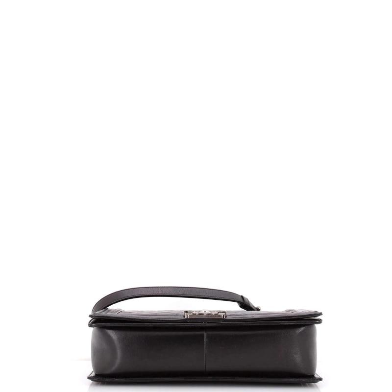 Chanel Boy Flap Bag Quilted Lambskin Large - 4