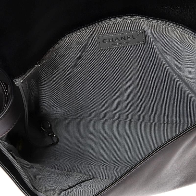 Chanel Boy Flap Bag Quilted Lambskin Large - 5