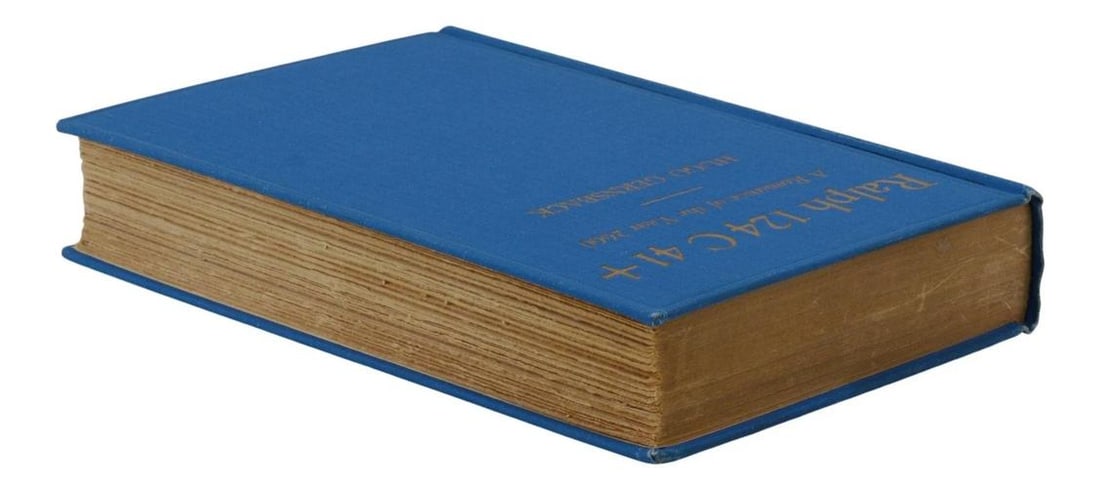 Ralph 124C 41+ ~ by HUGO GERNSBACK ~ First Edition ~ 1st Printing ~ 1925 - 5