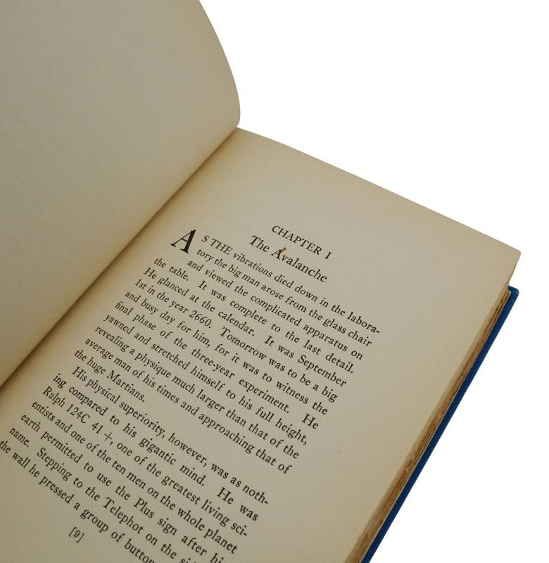 Ralph 124C 41+ ~ by HUGO GERNSBACK ~ First Edition ~ 1st Printing ~ 1925 - 9