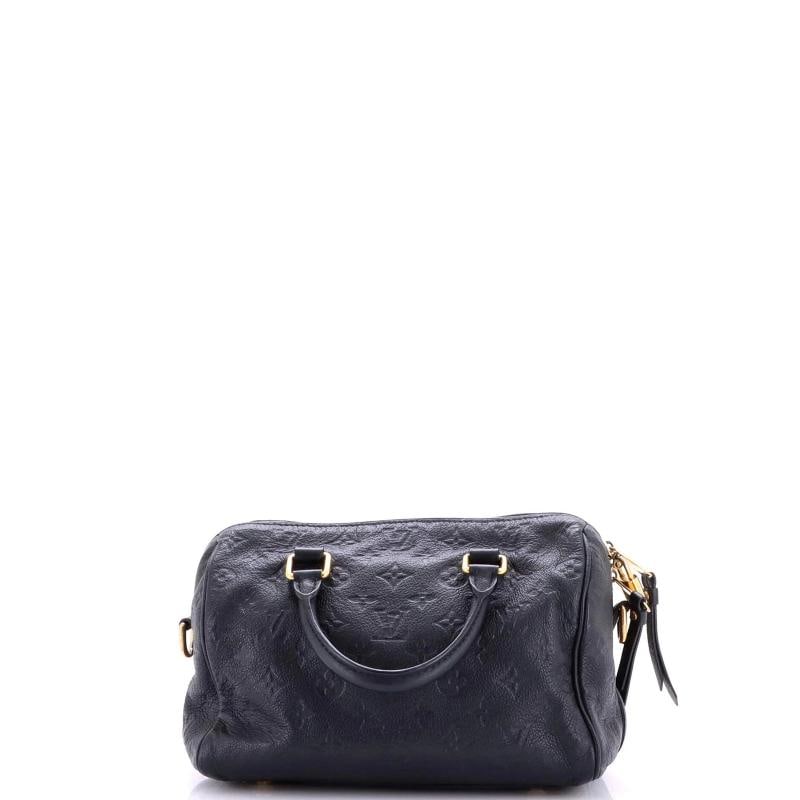 Louis Vuitton Speedy Bandouliere Bag Monogram Empreinte Leather 25 - 3