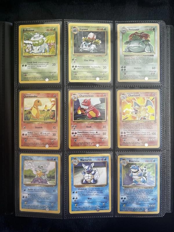Pokemon 151 Original Complete Set 151/150 BASE JUNLGE FOSSIL Binder Collection (1 of 17)