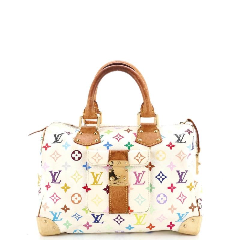 Louis Vuitton Speedy Handbag Monogram Multicolor 30 (1 of 7)