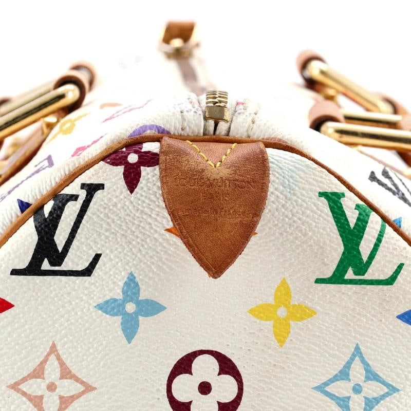 Louis Vuitton Speedy Handbag Monogram Multicolor 30 - 7