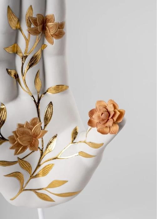 NEW LLADRO PROTECTION MUDRA SCULPTURE #9722 BRAND NIB SPIRITUAL - 4