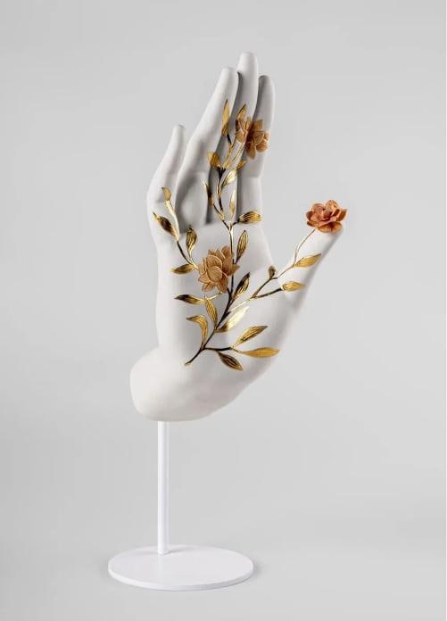 NEW LLADRO PROTECTION MUDRA SCULPTURE #9722 BRAND NIB SPIRITUAL - 5