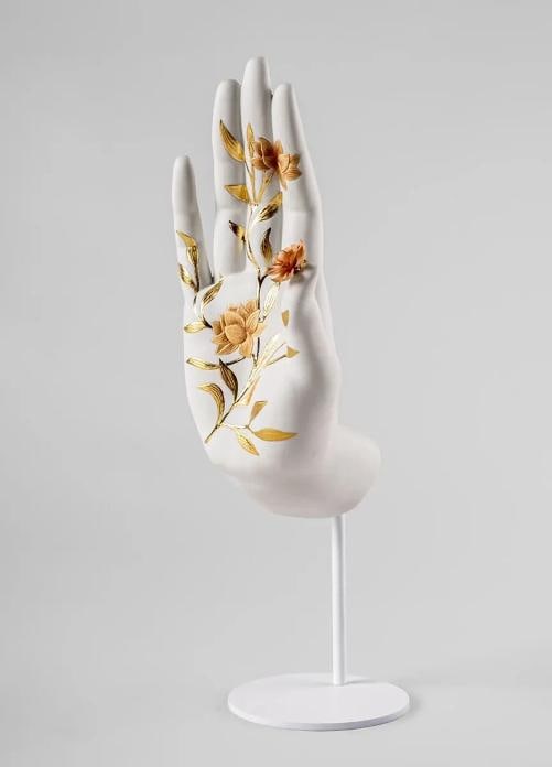 NEW LLADRO PROTECTION MUDRA SCULPTURE #9722 BRAND NIB SPIRITUAL - 6