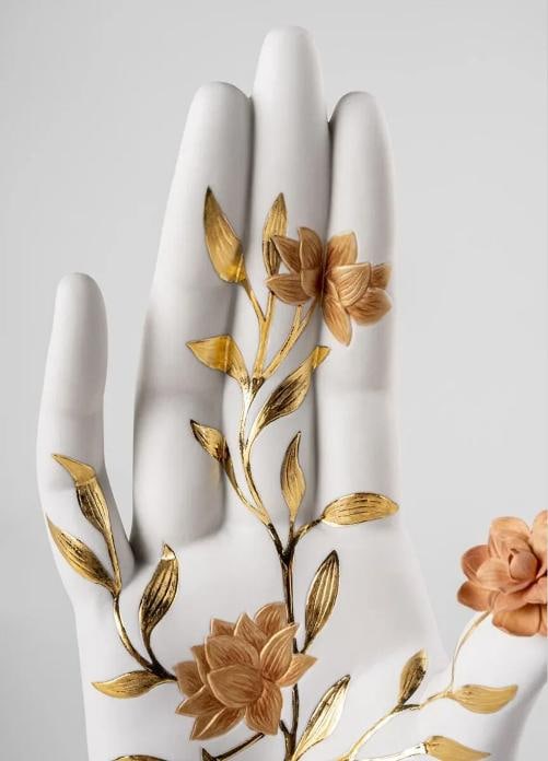 NEW LLADRO PROTECTION MUDRA SCULPTURE #9722 BRAND NIB SPIRITUAL - 7
