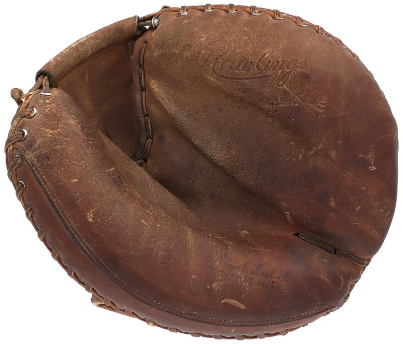1950's Pete Rose Signed Game Used Little League Glove & Chest Protector PSA DNA - 4