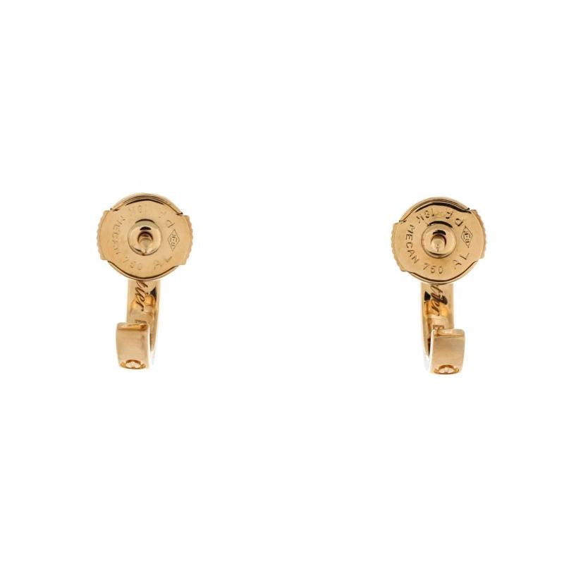 Cartier Love Hoop Earrings 18K Yellow Gold Small - 4