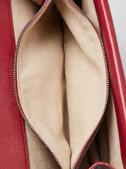 Gucci Red Leather Blooms Small Dionysus Shoulder Bag - 9