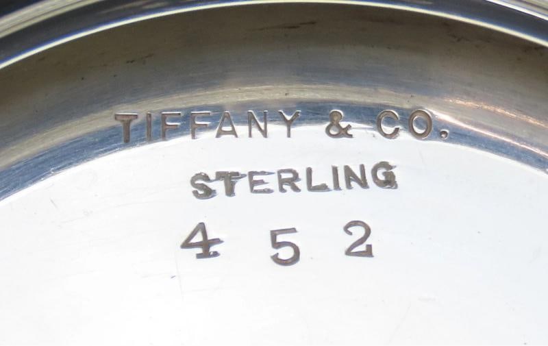 Fabulous Tiffany Co Dublin Sterling Silver Footed Bowl 7 Inches Diameter No Mono - 4