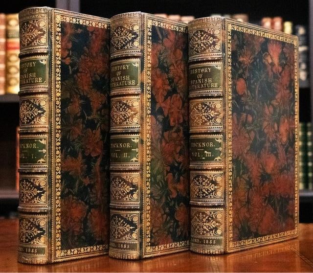George Ticknor / History of Spanish Literature 1855 (1 of 20)