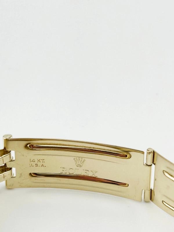 Rolex Date 1503 14K Yellow Gold Jubilee Band 34mm - 5