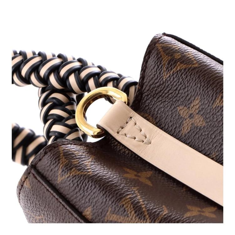 Louis Vuitton Braided Handle Montaigne Handbag Monogram Canvas BB - 6
