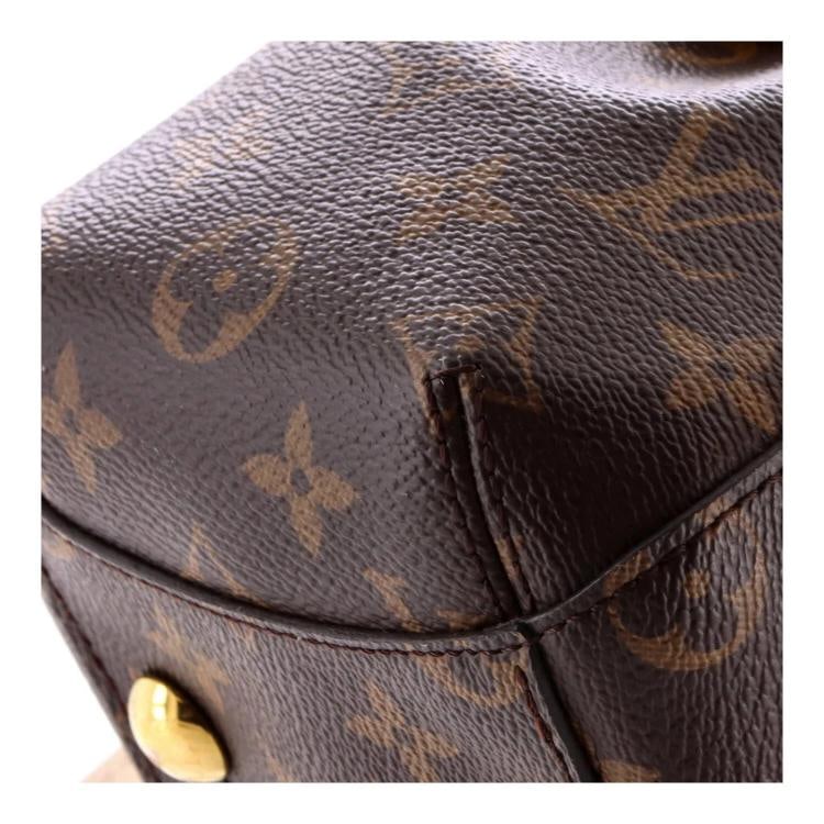 Louis Vuitton Braided Handle Montaigne Handbag Monogram Canvas BB - 7