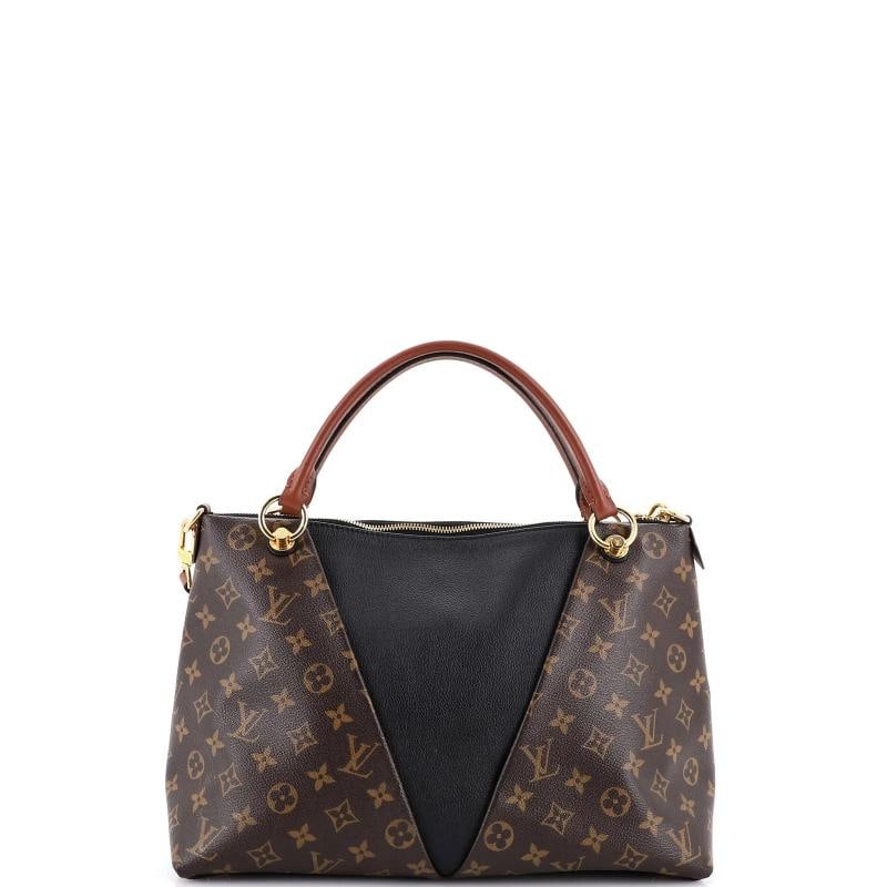Louis Vuitton V Tote Monogram Canvas and Leather MM - 3