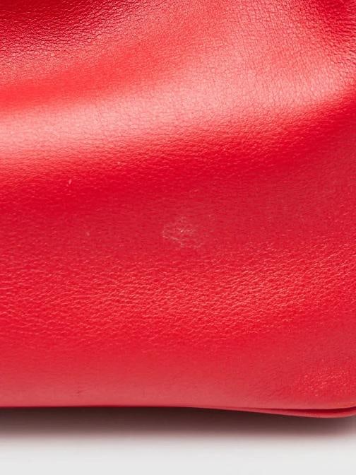 Hermes Rouge Coeur Swift Leather Gold Plated Birkin Bag - 10