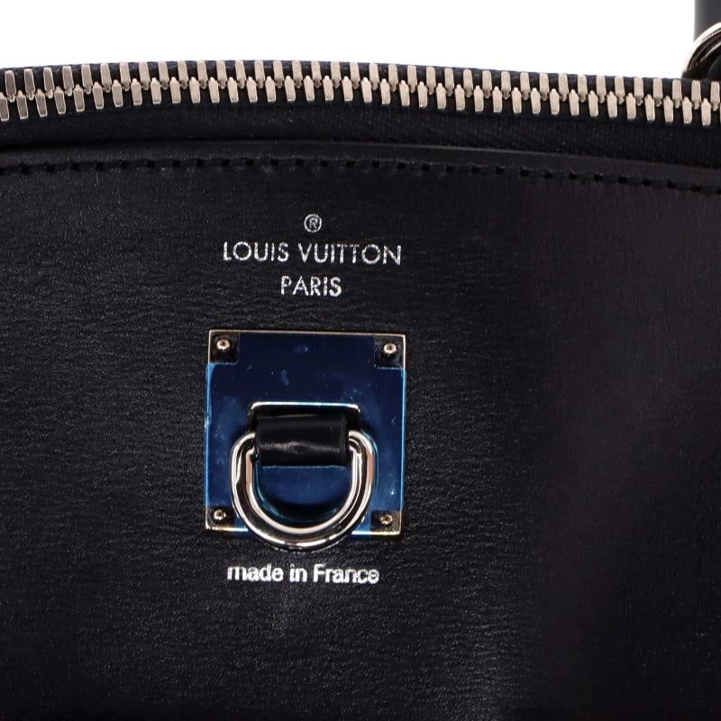 Louis Vuitton City Steamer Handbag Studded Leather and Monogram Canvas MM - 7
