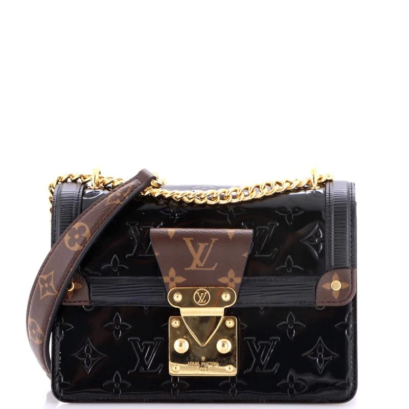 Louis Vuitton Wynwood Handbag Monogram Vernis with Monogram Canvas and Epi: Measurements: Handle Drop 11", Height 5.5", Width 8", Depth 3.5", Strap Drop 21.5". Condition: Pre-owned - Good,Brand: Louis Vuitton,Exterior Material: Canvas Coated, Leather, Patent Leather,Style: