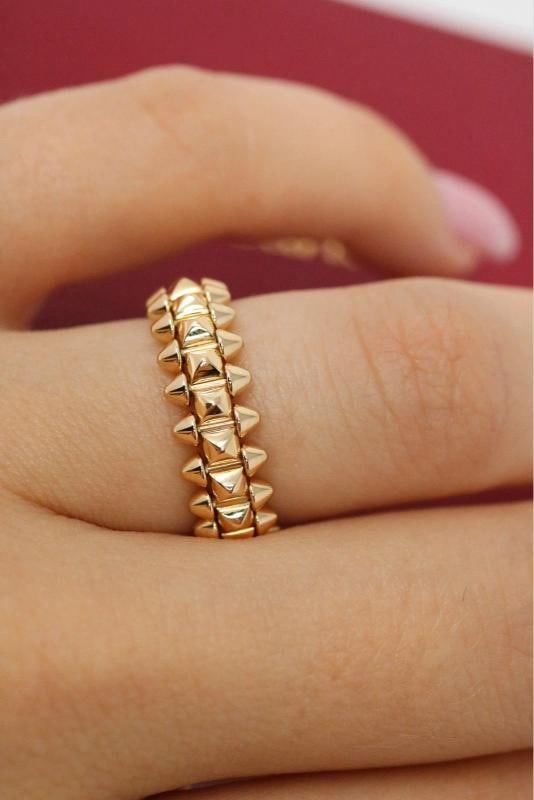 Cartier Clash de Cartier Ring 18K Rose Gold Small Size 50 - 2