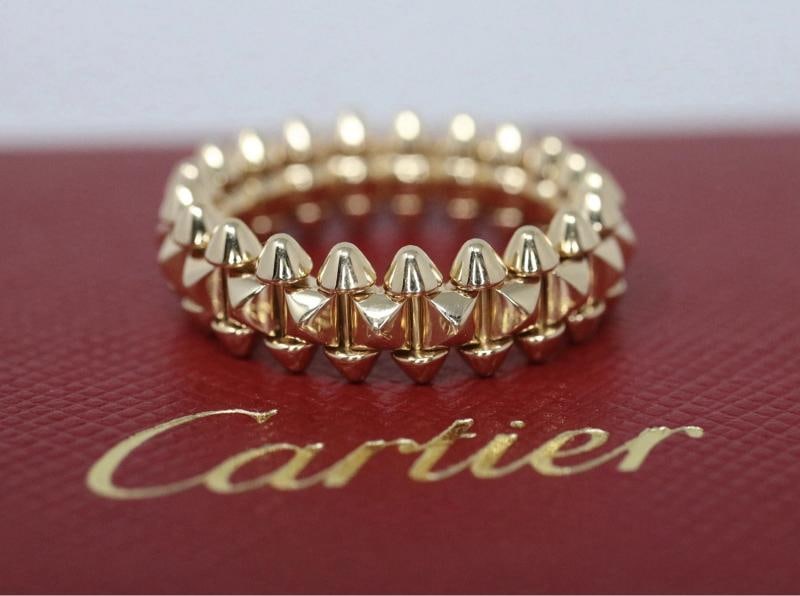 Cartier Clash de Cartier Ring 18K Rose Gold Small Size 50 - 4