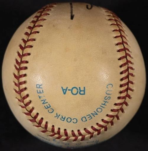 Michael Jordan Signed 1980's Baseball Inscribed "Best Wishes" (Beckett LOA) - 4
