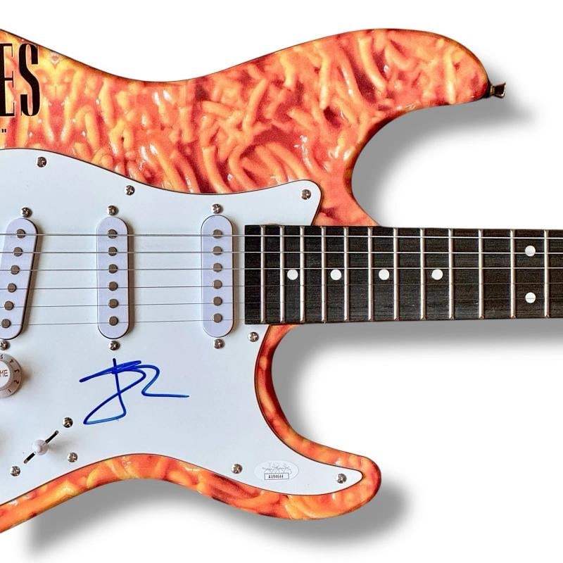 GUNS N ROSES ~ LOT OF 5 Axl Rose, Slash, Duff McKagan, Izzy Stradlin & Steven Adler Signed Guitar... - 11