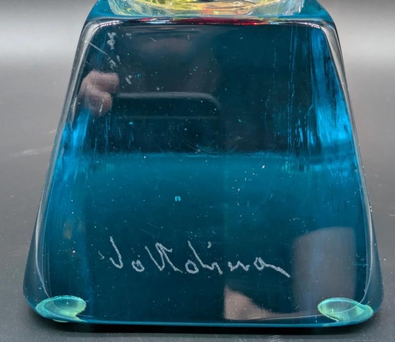 MURANO Art Glass Sculpture~ Signed Voltolina~(20.75" H x 11" L x 4" W) - 11