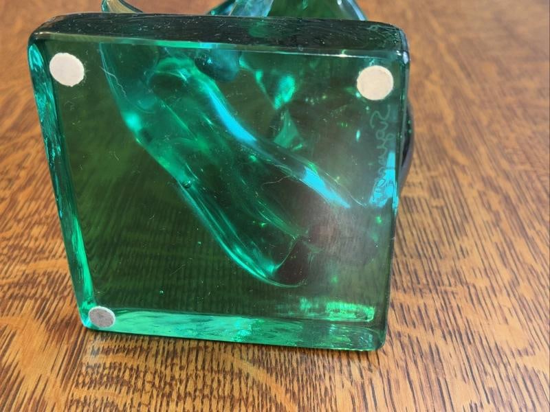 PINO SIGNORETTO Signed Murano At Glass Sculpture~(8.5"H x 4.5"W) - 10